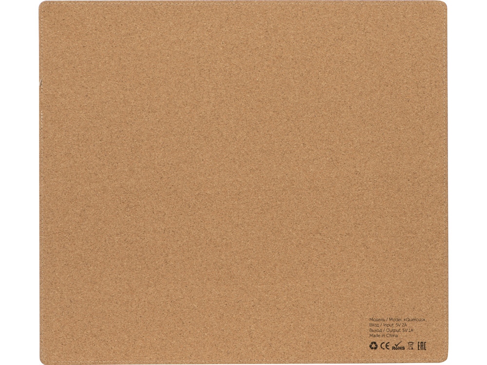 Изображение №7 | Пробковый коврик для рабочего места с беспроводной зарядкой «Querсus» (натуральный)