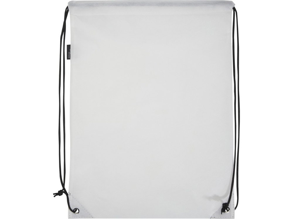 Изображение №3 | Рюкзак-мешок  на шнурке «Evergreen» из переработанного нетканого материала (белый)
