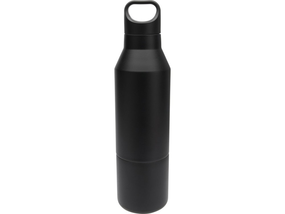 Изображение №3 | Изолированная бутылка из переработанной нержавеющей стали «Odessy» (сплошной черный)