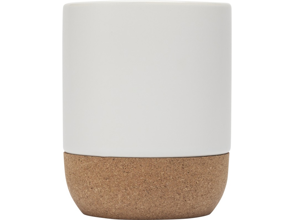 Изображение №2 | Керамическая кружка «Billie» с пробковым дном, матовая (белый)