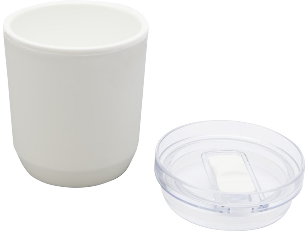 Изображение №4 | Кружка из переработанного пластика «Hudson» с двойными стенками (белый)