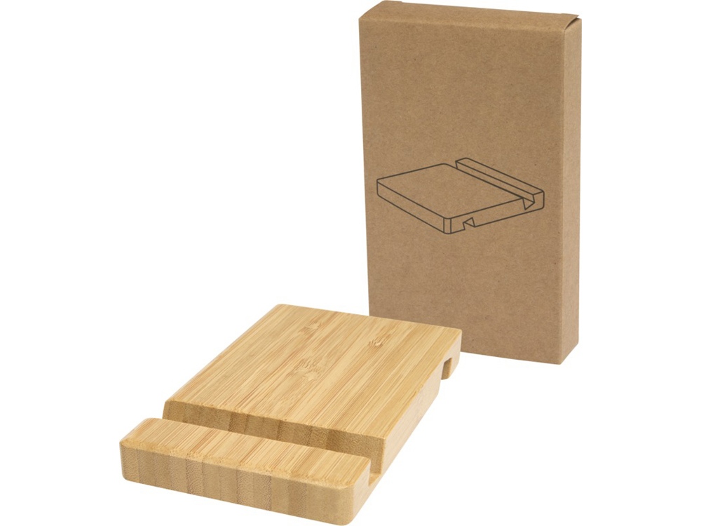 Изображение №1 | Подставка для телефона и планшета бамбуковая «Bubup» (дерево)