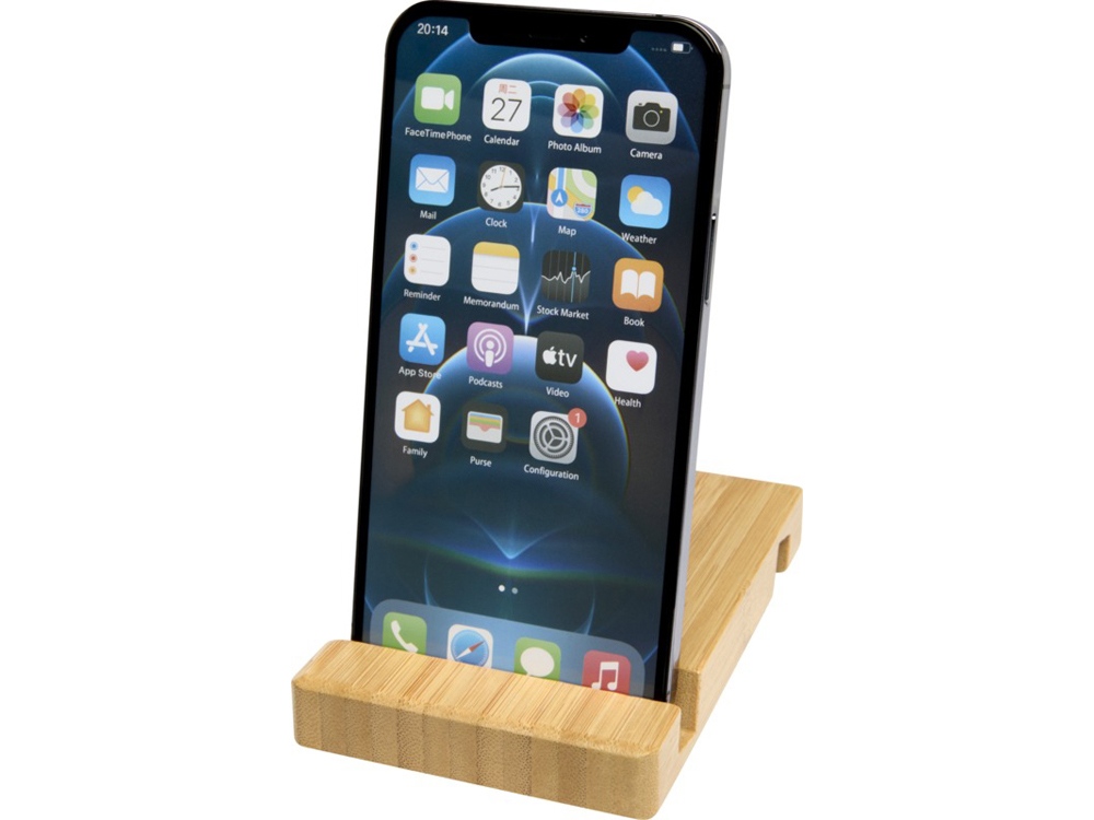 Изображение №4 | Подставка для телефона и планшета бамбуковая «Bubup» (дерево)