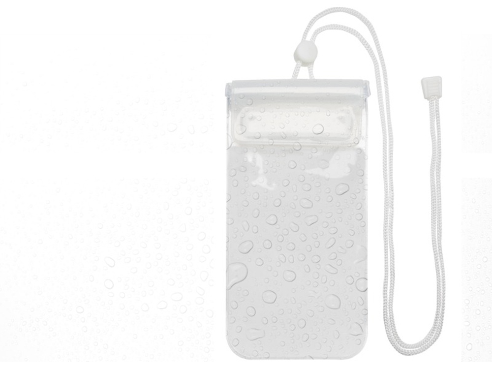 Изображение №4 | Водонепроницаемый чехол для телефона «Dombay», L L (белый)