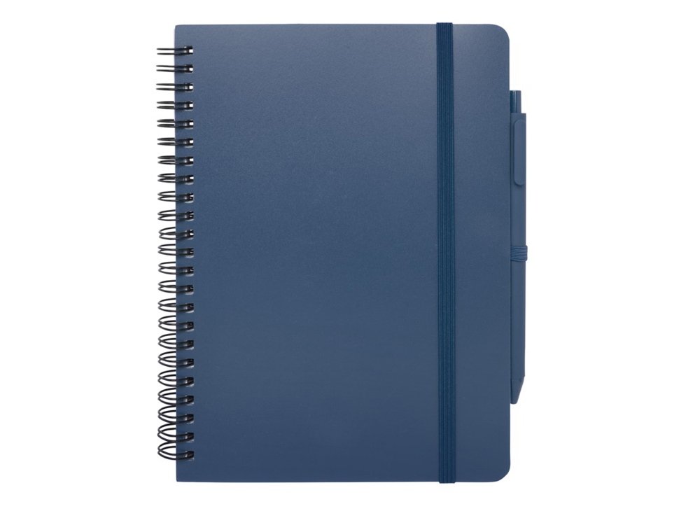 Изображение №2 | Блокнот А5 «Thalaasa» с шариковой ручкой (синий)