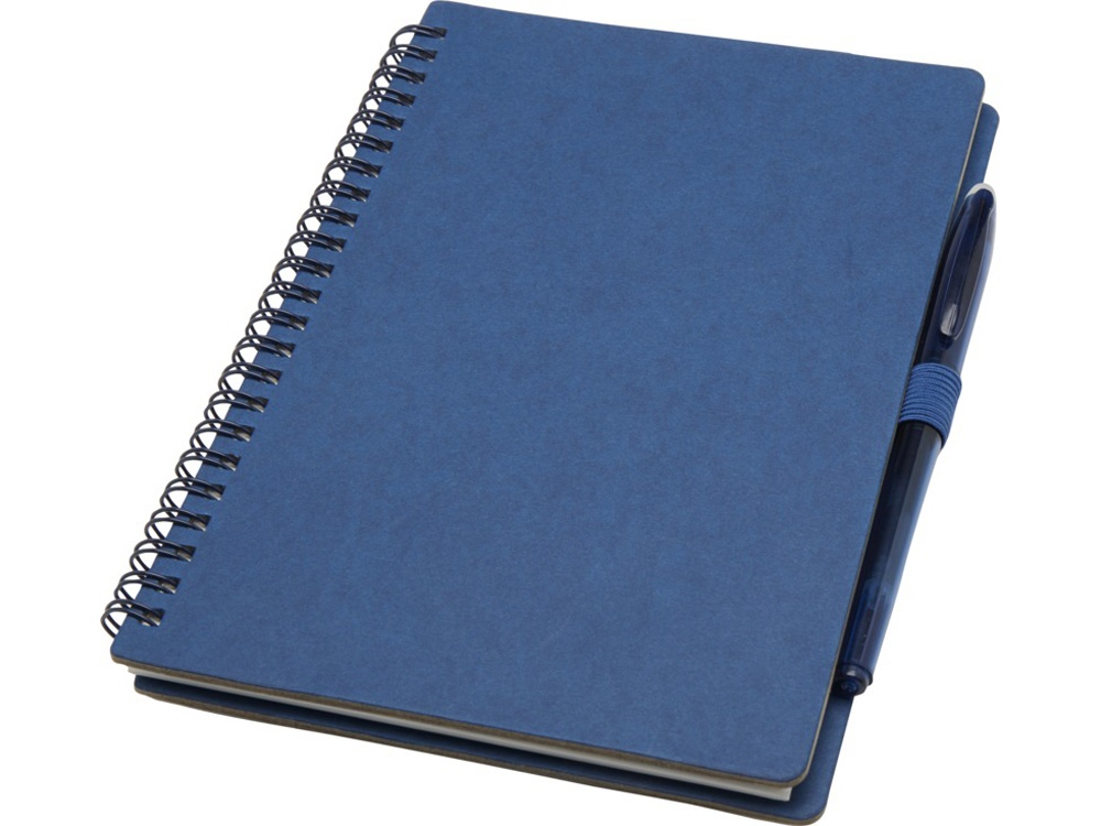Изображение №1 | Блокнот А5 «Slate» с шариковой ручкой (темно-синий)