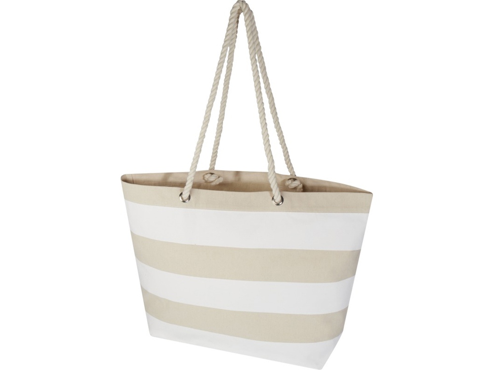 Изображение №1 | Пляжная эко-сумка «Florida» (натуральный/белый)