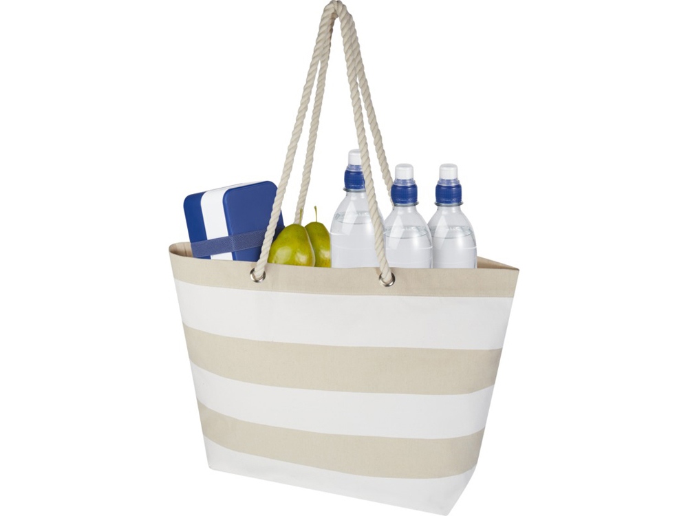 Изображение №5 | Пляжная эко-сумка «Florida» (натуральный/белый)