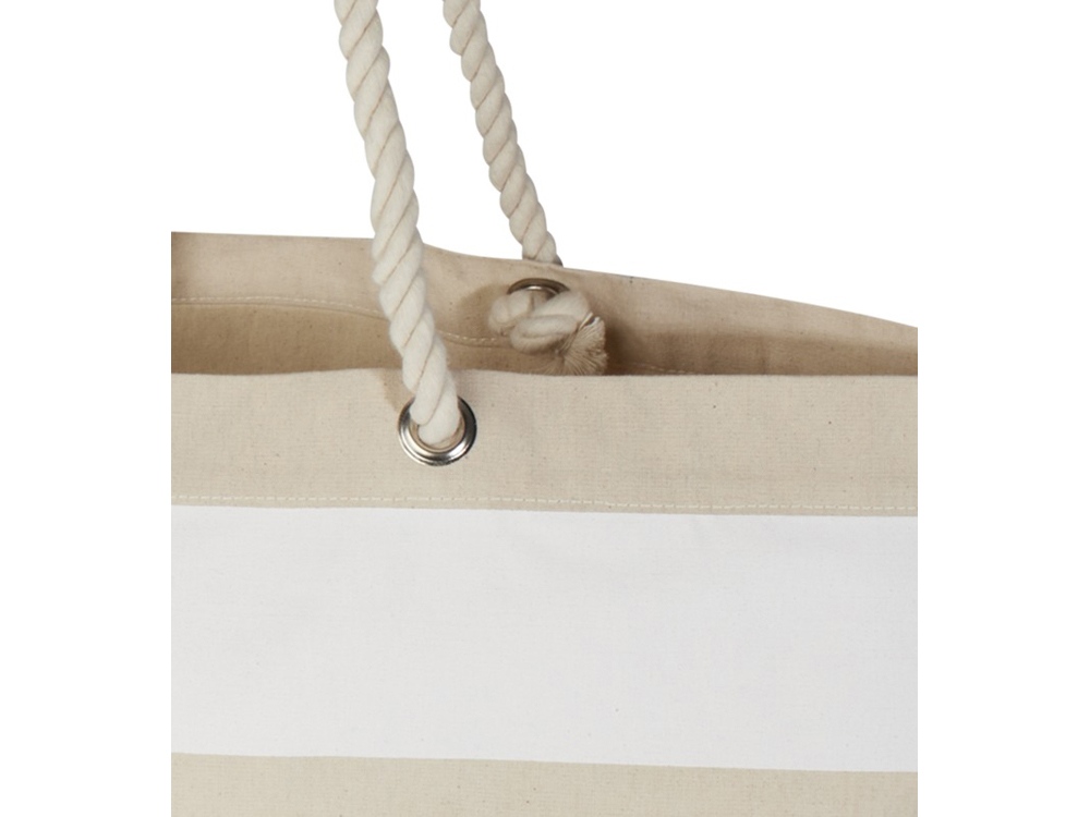 Изображение №6 | Пляжная эко-сумка «Florida» (натуральный/белый)