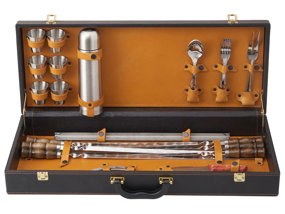 Изображение №2 | Подарочный набор (темно-коричневый/рыжий)