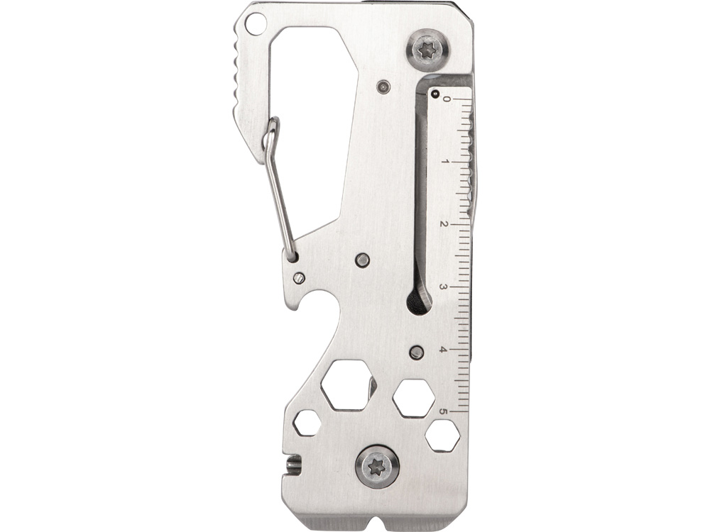 Изображение №3 | Мультитул с карабином 13-в-1 «Tackler» (черный)