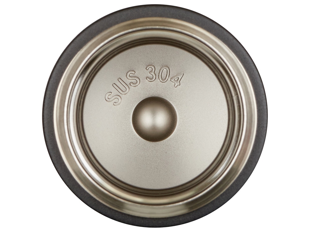 Изображение №9 | Вакуумный термос «Engage»,тубус, 450 мл (черный, коричневый)