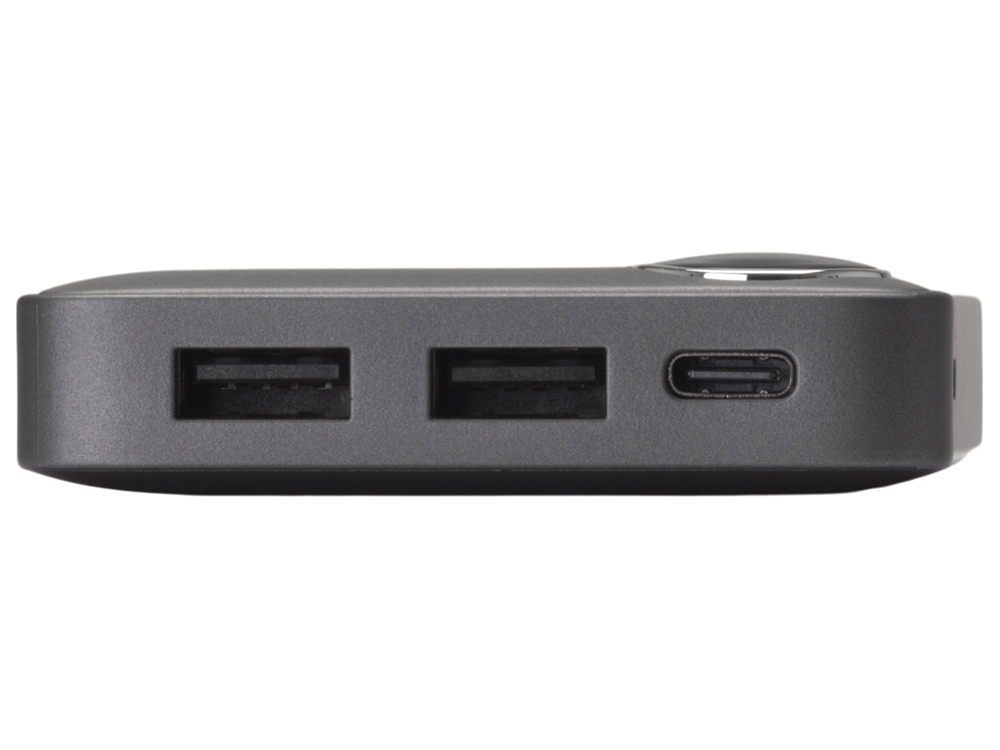 Изображение №6 | Внешний аккумулятор «Mild», металлик soft-touch, 10 000 mAh (серый)