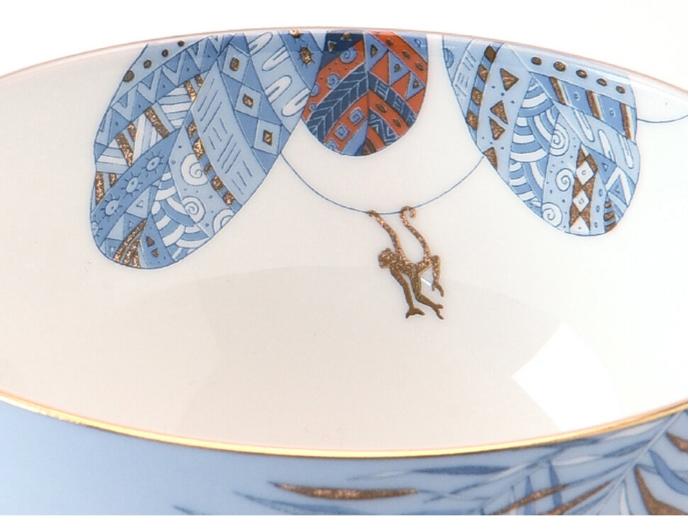 Изображение №4 | Набор чашка и блюдце «TEA SET TRO» (голубой)