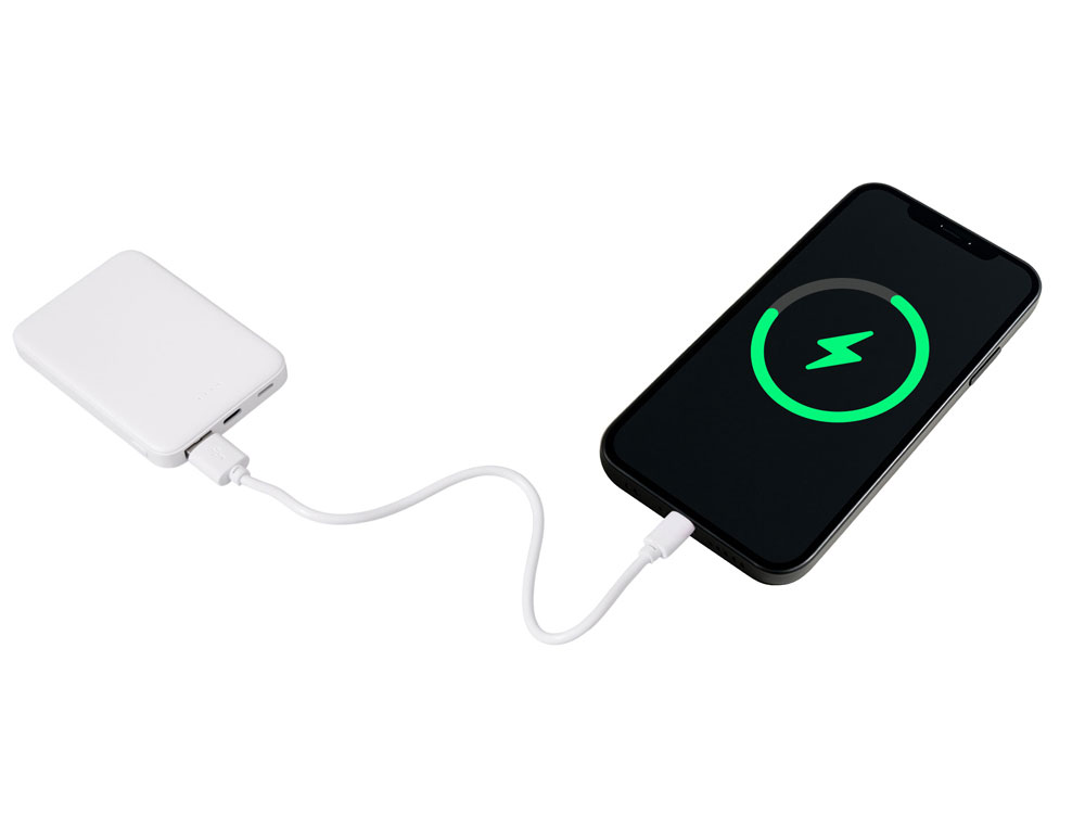 Изображение №9 | Внешний аккумулятор «Simp», 5000 мАч (белый)