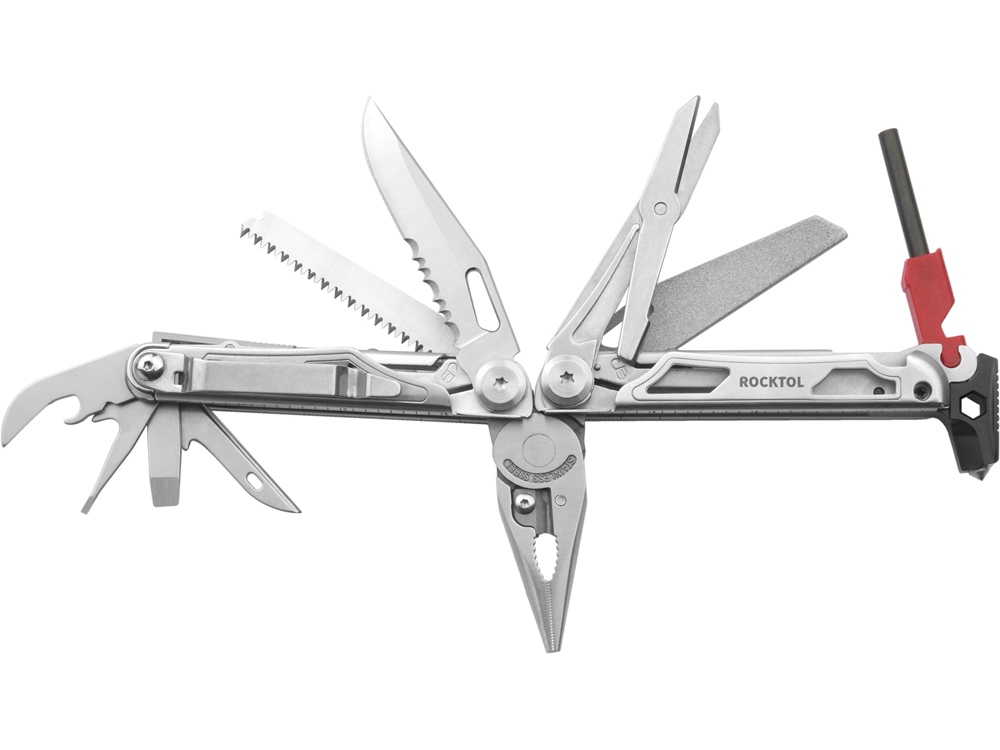 Изображение №8 | Мультитул Rocktol 21 в 1 (серебристый)