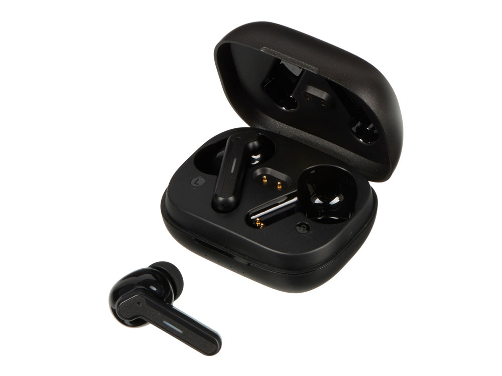 Изображение №2 | Беспроводные наушники с шумоподавлением ENC и подсветкой лого «Lites» (черный)