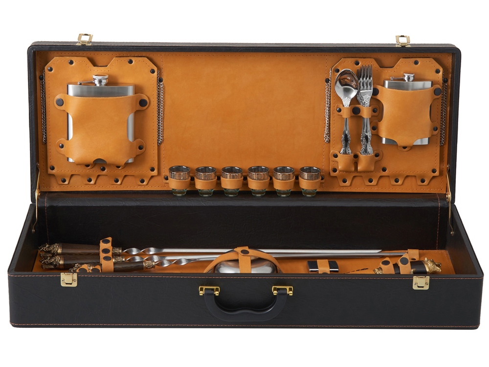 Изображение №2 | Подарочный набор (темно-коричневый/рыжий)