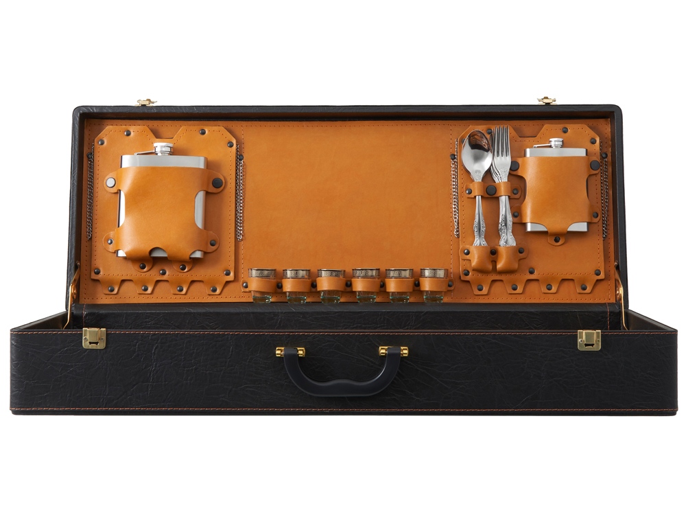 Изображение №9 | Подарочный набор (темно-коричневый/рыжий)