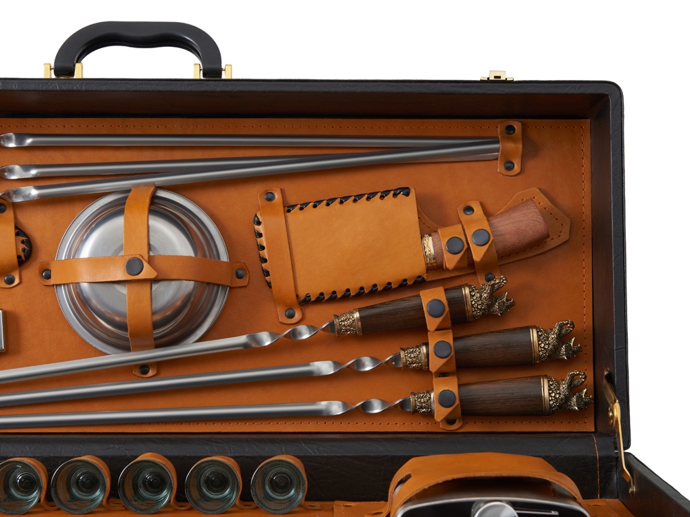 Изображение №12 | Подарочный набор (темно-коричневый/рыжий)