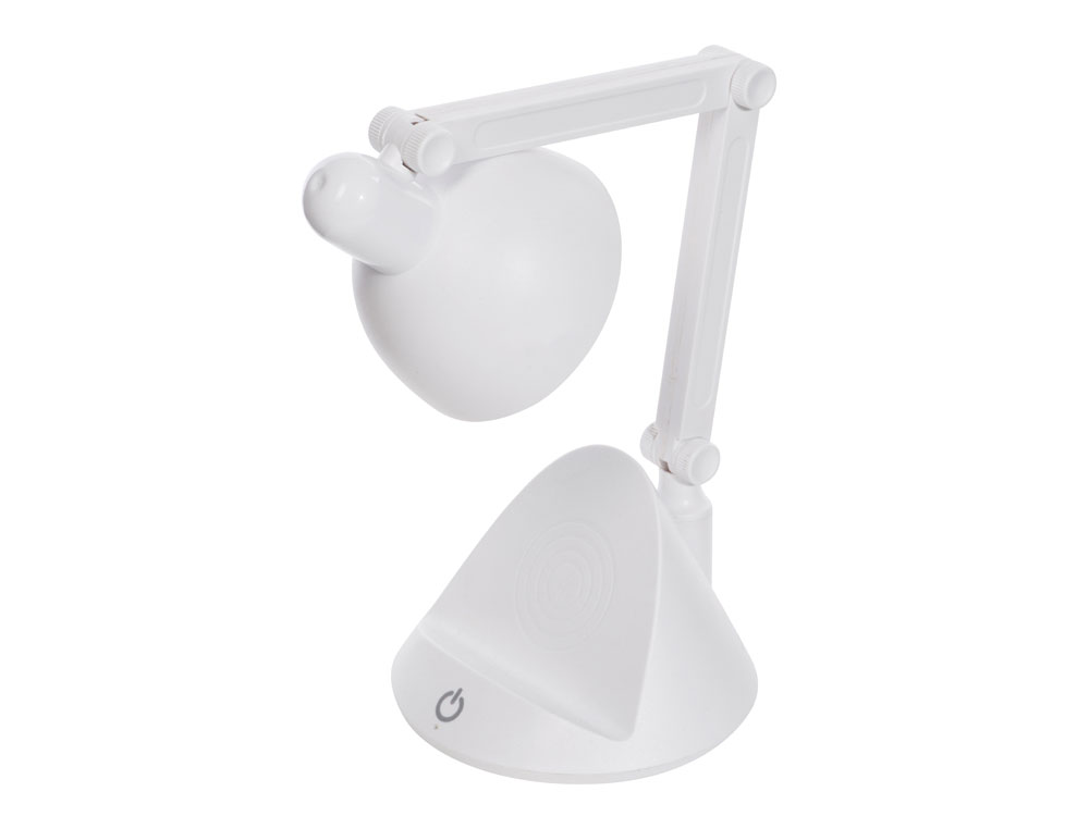 Изображение №4 | Настольный светильник с функцией беспроводной зарядки «Bendy» (белый)