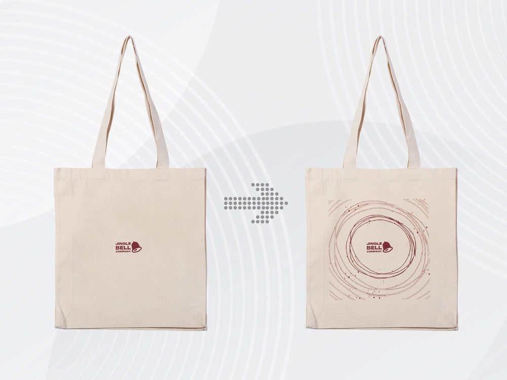 Изображение №1 | Сумка «Donny» с полноцветной печатью DTF (натуральный)