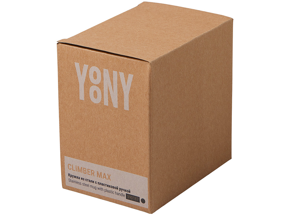 Изображение №7 | Стальная кружка с двойными стенками «Climber Max», 450 мл (черный)