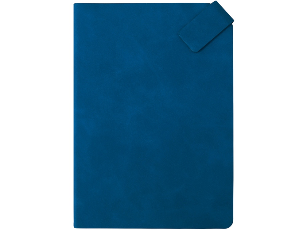 Изображение №3 | Блокнот А5 с магнитным клапаном в гибкой обложке «Chaplin» (синий)