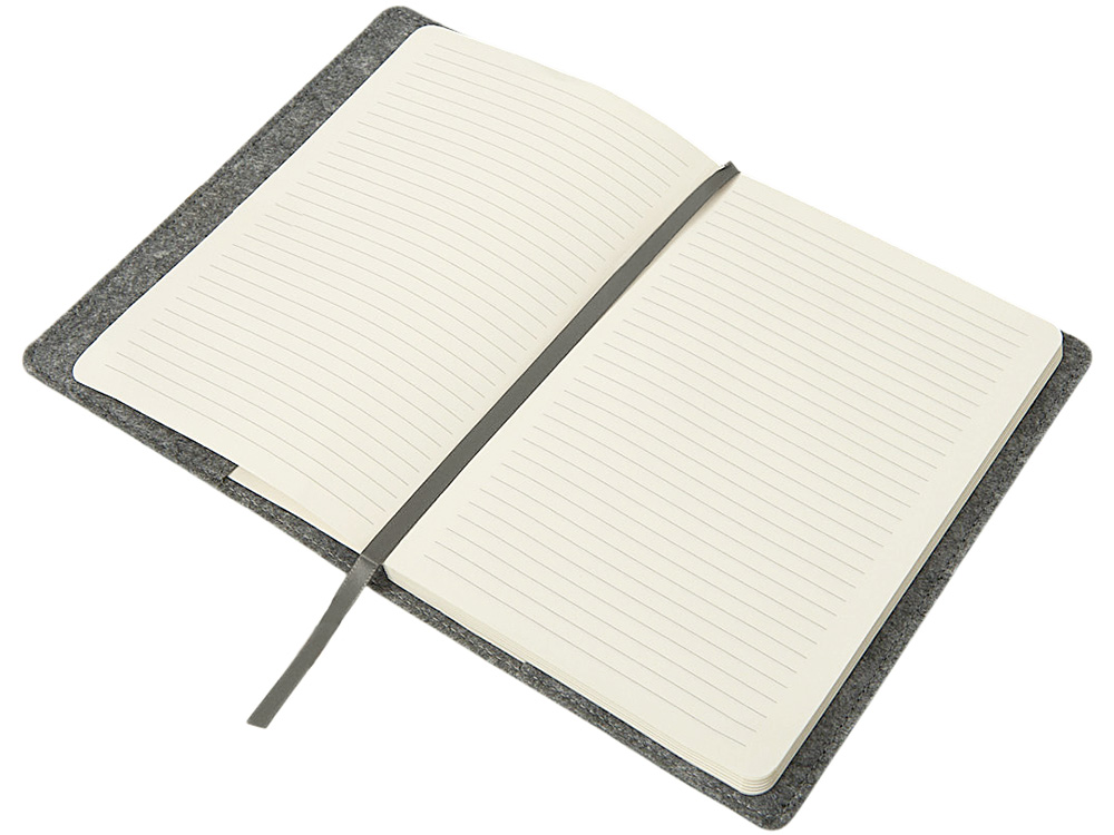 Изображение №9 | Двустороннее портфолио А5 «Felt» (серый)