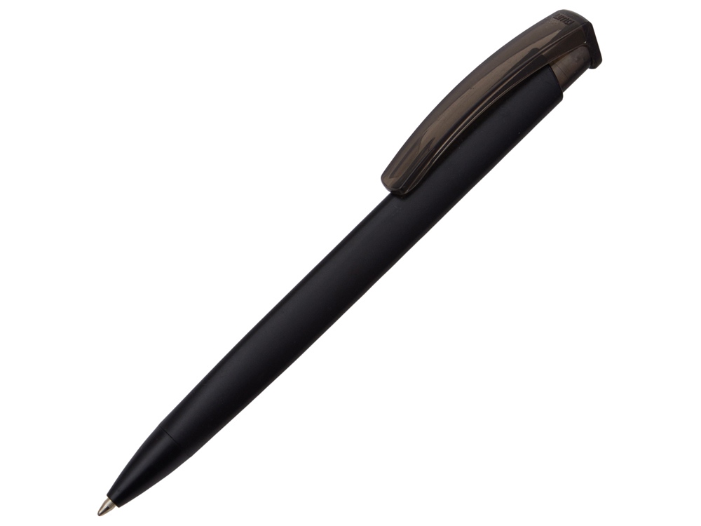 Изображение №1 | Ручка шариковая пластиковая «Trinity K Transaprent Recy» (черный)