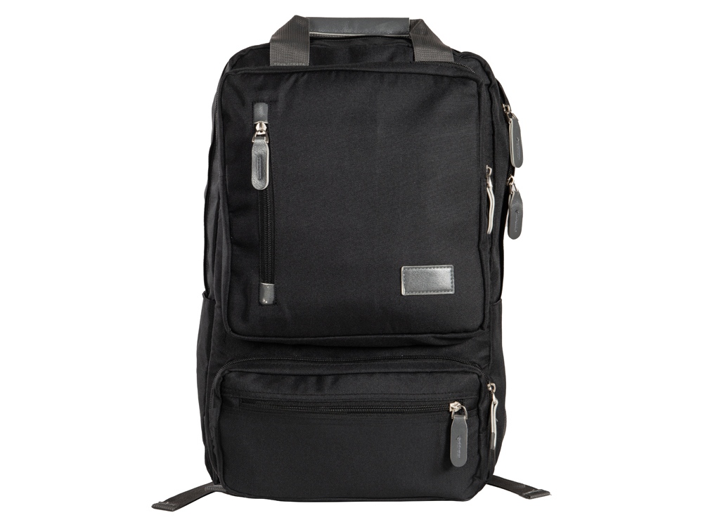 Изображение №3 | Рюкзак «Fabio» для ноутбука 15.6” (черный/серый)
