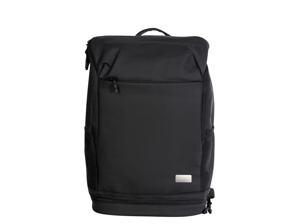 Изображение №3 | Рюкзак «Gym» с отделением для обуви, с шильдом (черный)