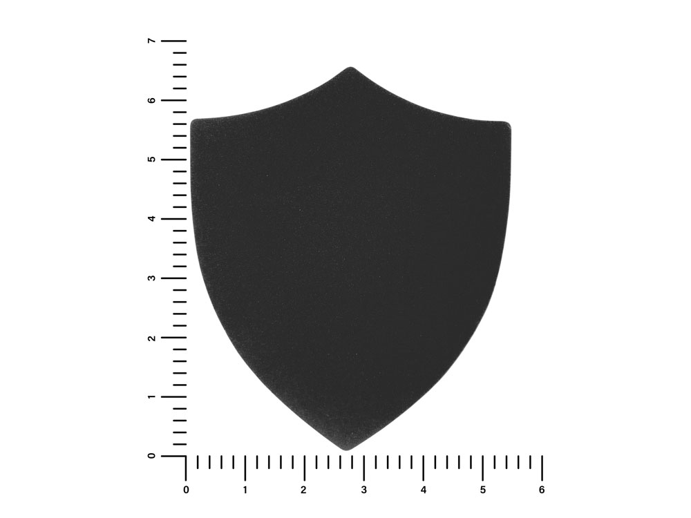 Изображение №2 | Патч «Щит», nubuk (черный)