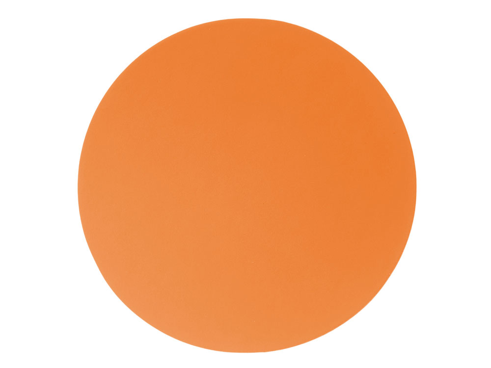 Изображение №1 | Патч «Круг», soft-touch (оранжевый)
