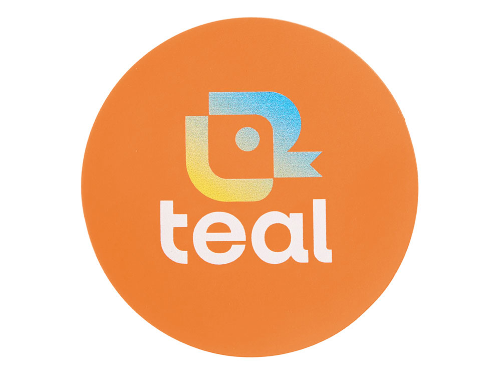 Изображение №3 | Патч «Круг», soft-touch (оранжевый)