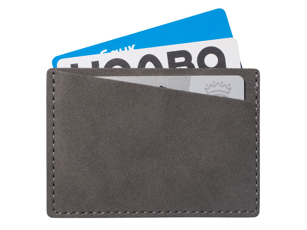 Изображение №1 | Картхолдер на 3 карты «Alicante» (темно-серый)