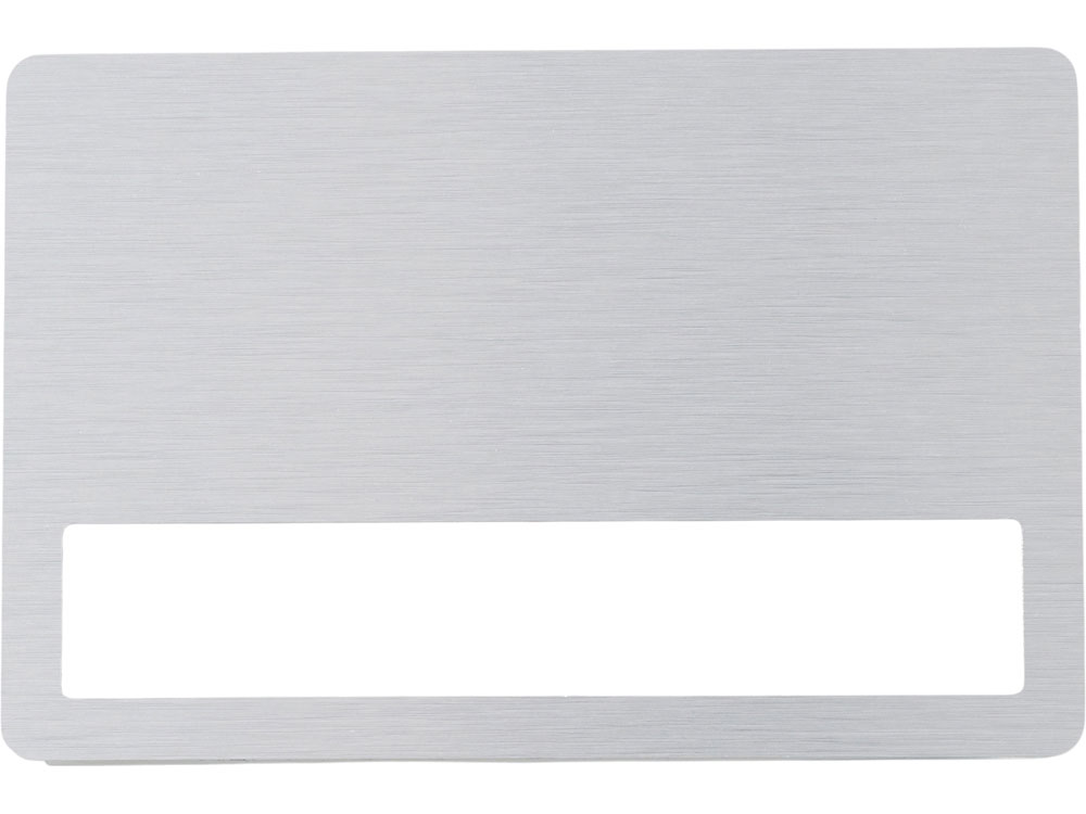 Изображение №1 | Магнитный металлический бейдж (серебристый)