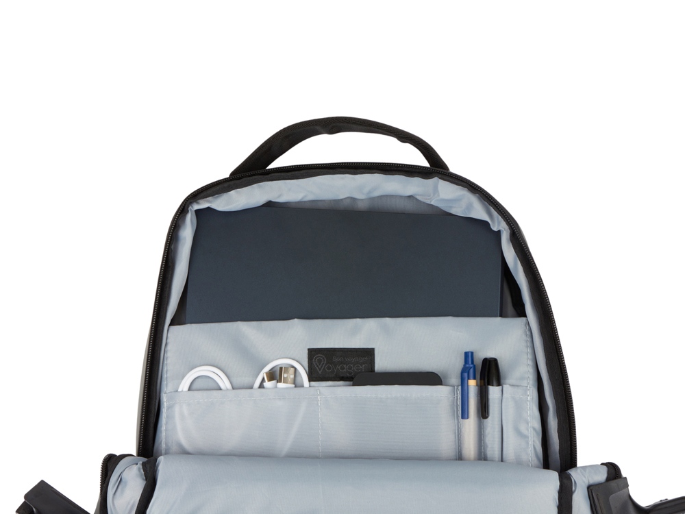 Изображение №13 | Рюкзак «Sofit» для ноутбука 14'' из экокожи (молочный)