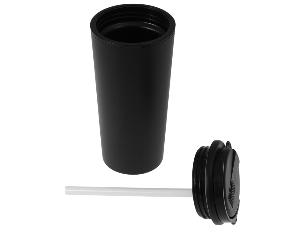 Изображение №6 | Термокружка с трубочкой «Moment Straw», 350 мл (черный)