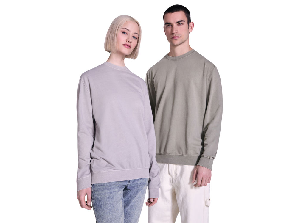 Изображение №8 | Свитшот «Jaya», унисекс XS (каменистый выстиранный)