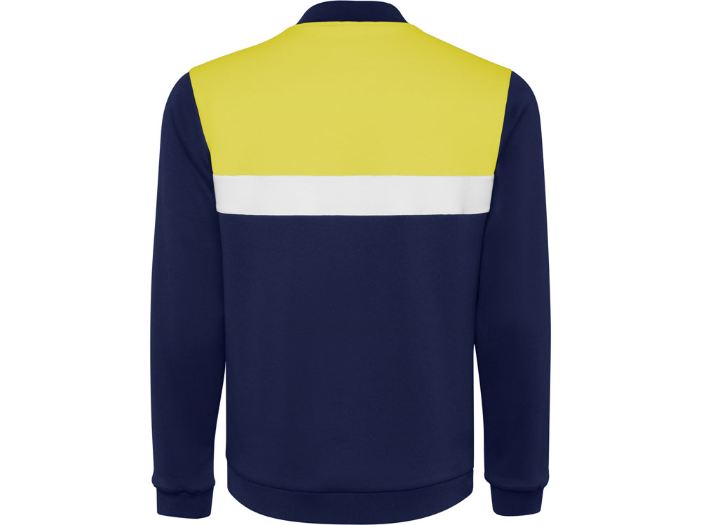 Изображение №2 | Спортивная куртка «Leros», унисекс S (желтый/темно-синий)
