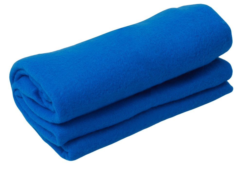 Изображение №5 | Подарочный набор: кукла фарфоровая, плед флисовый (синий)