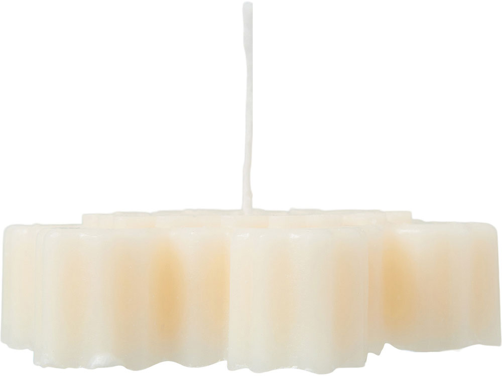 Изображение №4 | Свеча «Снежинка» (молочный)