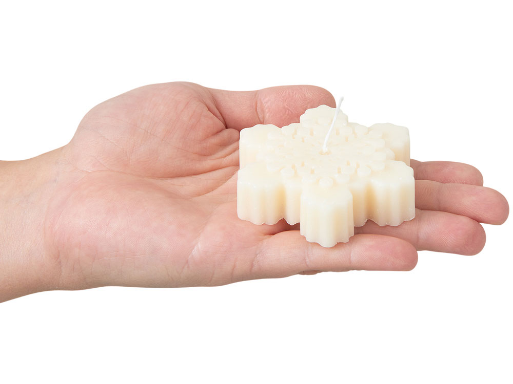 Изображение №5 | Свеча «Снежинка» (молочный)