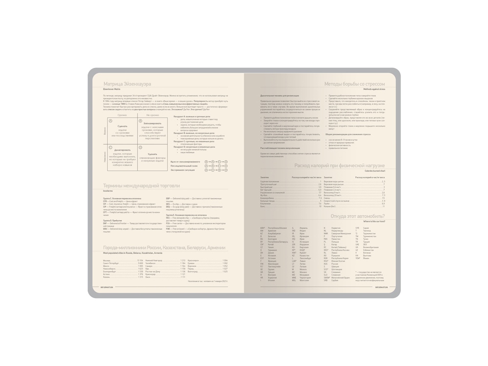 Изображение №5 | Ежедневник А5 датированный «Megapolis Loft» на 2026 (темно-синий)