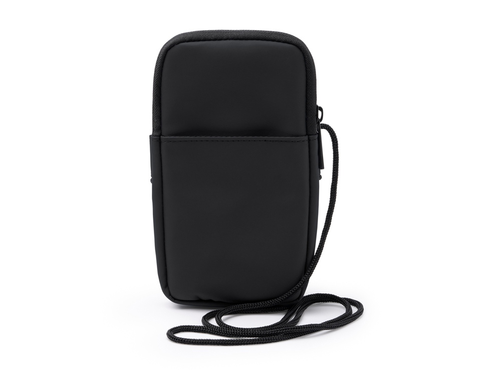 Изображение №1 | Сумка для мобильного телефона SEUL из экокожи (черный)