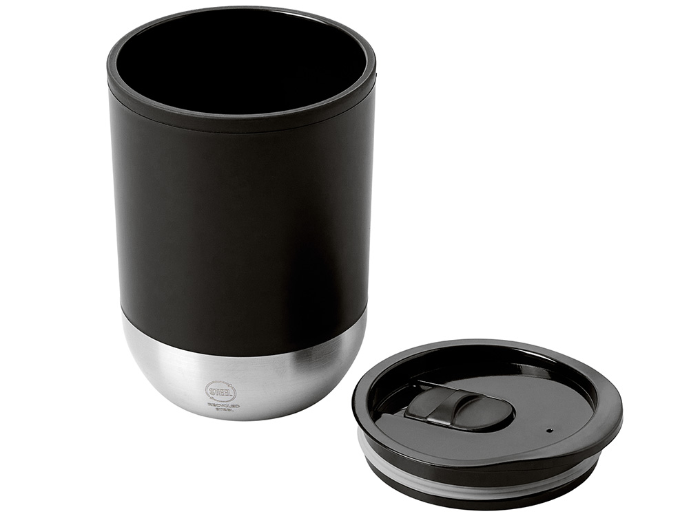 Изображение №2 | Термокружка LINDE из переработанного полипропилена, 290 мл (черный)