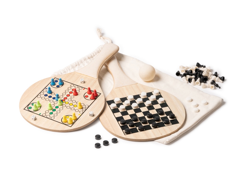 Изображение №1 | Набор пляжных ракеток SALENTO (бежевый)