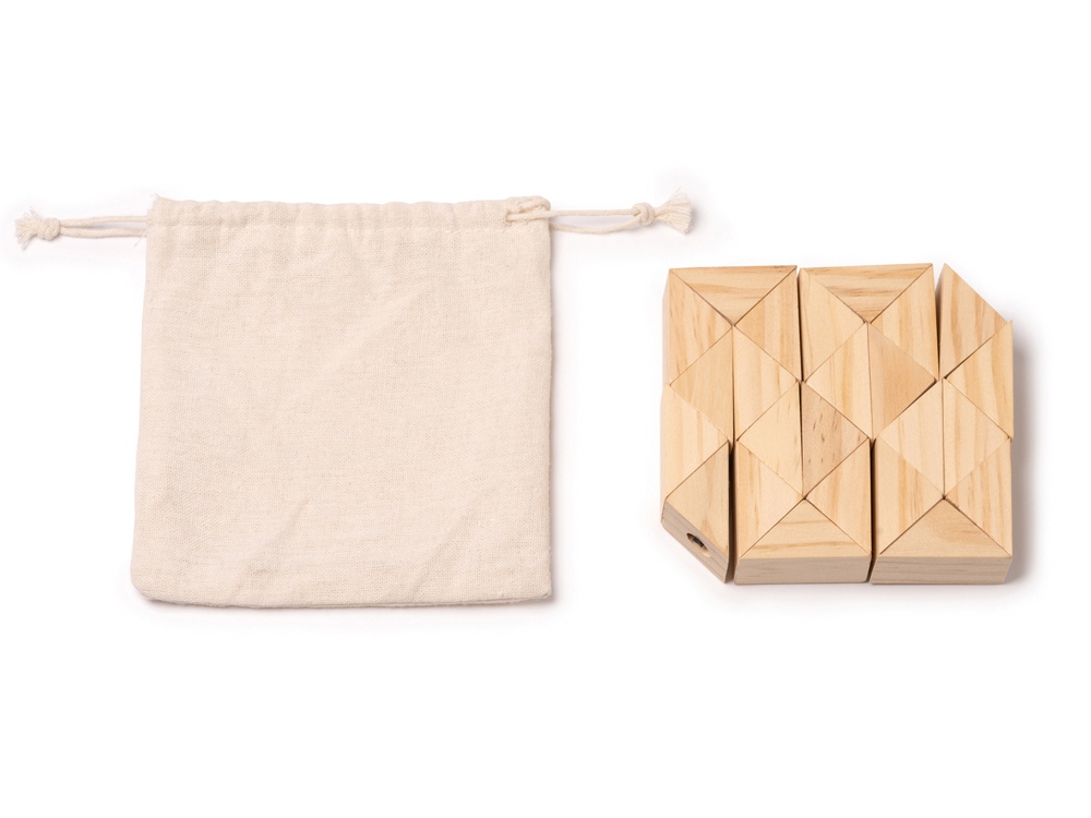 Изображение №4 | Деревянный пазл-головоломка NOKIT (бежевый)