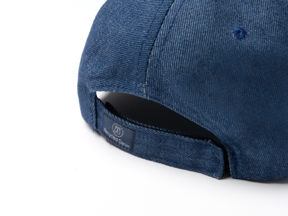Изображение №4 | Бейсболка «ISBUD» из переработанной джинсовой ткани